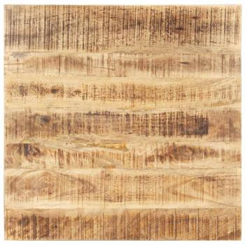 Tischplatte Massivholz Mango 15-16 mm 80x80 cm