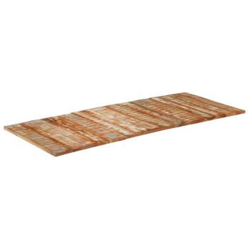 Tischplatte Rechteckig 60x140 cm 15-16mm Altholz Massiv