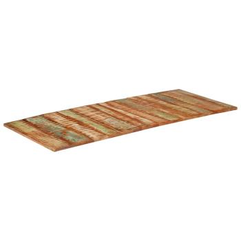 Tischplatte Rechteckig 60x140 cm 15-16mm Altholz Massiv