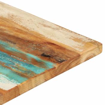 Tischplatte Rechteckig 60x120 cm 25-27 mm Altholz Massiv