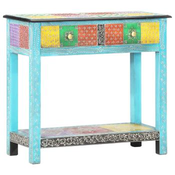 Konsolentisch Handbemalt 80×35×75 cm Mango Massivholz 