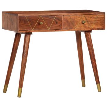 Konsolentisch 90×35×76 cm Massivholz Akazie