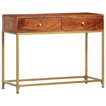 Konsolentisch 100×35×76 cm Massivholz Akazie