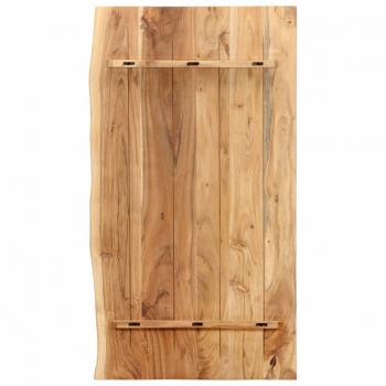 Badezimmer-Waschtischplatte Massivholz Akazie 100x52x2,5 cm