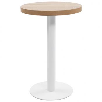 ARDEBO.de - Bistrotisch Hellbraun 50 cm MDF