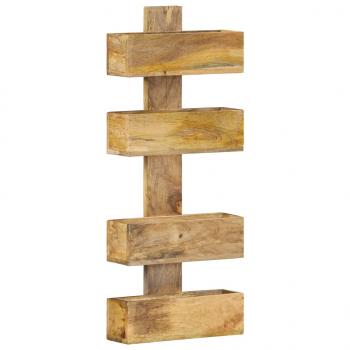 Wand-Zeitschriftenständer 30 x 11 x 72 cm Massivholz Mango