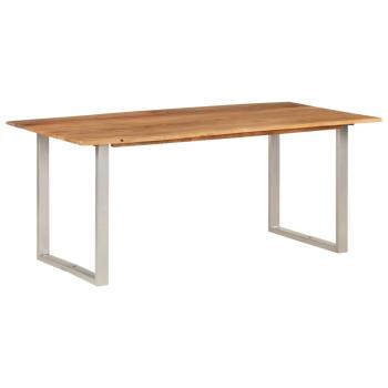 Esstisch 180×90×76 cm Massivholz Akazie