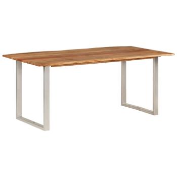 Esstisch 180×90×76 cm Massivholz Akazie