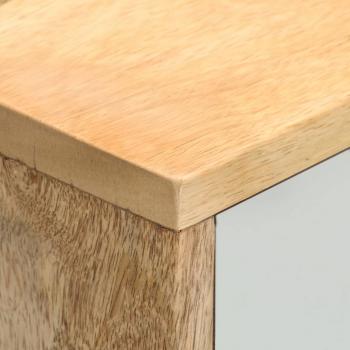 TV-Schrank 110×35×48 cm Massivholz Mango