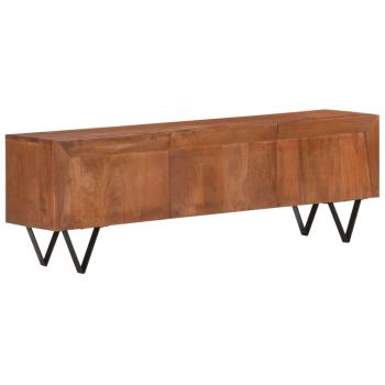 TV-Schrank 140x30x46 cm Massivholz Mango