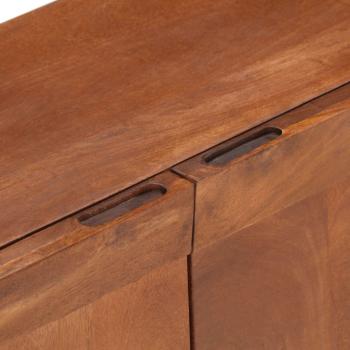 TV-Schrank 140x30x46 cm Massivholz Mango