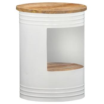Couchtisch 43×55 cm Massivholz Mango
