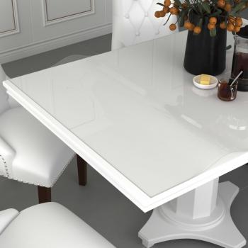 ARDEBO.de - Tischfolie Transparent 160x90 cm 2 mm PVC