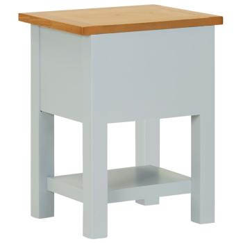 Nachttisch 36x30x47 cm Massivholz Eiche 