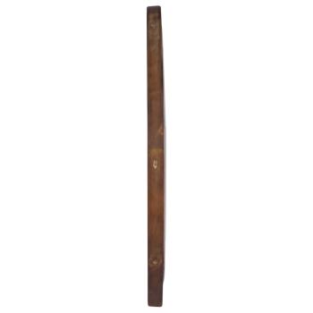 Wandspiegel 60 cm Teak Rund