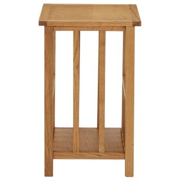 Zeitungstisch 45x35x55 cm Eiche Massivholz