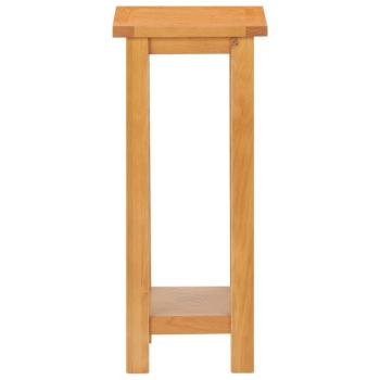 Beistelltisch 27x24x55 cm Eiche Massivholz