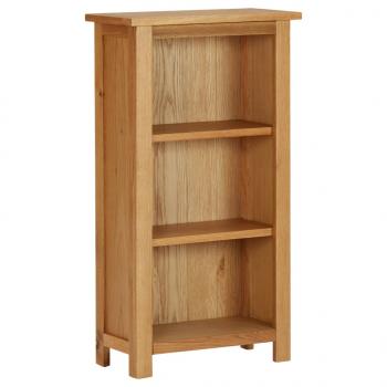 ARDEBO.de - Bücherregal 45x22,5x82 cm Eiche Massivholz