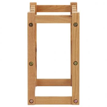 Weinregal für 12 Flaschen 47 x 21 x 36 cm Eiche Massivholz   