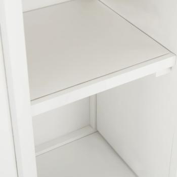 Weinschrank 80x32x80 cm Eiche Massivholz