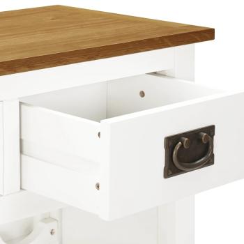 Weinschrank 72x32x90 cm Eiche Massivholz