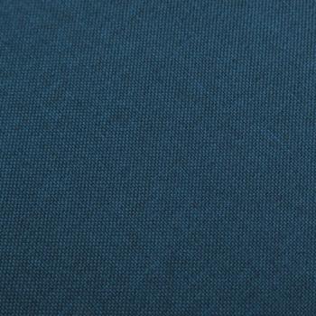 Barhocker 2 Stk. Blau Stoff