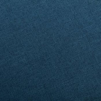 Schaukelstuhl Blau Stoff