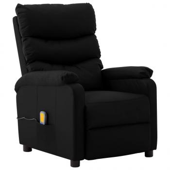 Massagesessel Schwarz Kunstleder