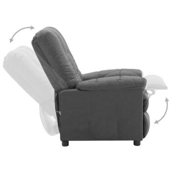 Relaxsessel Hellgrau Stoff