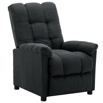 Relaxsessel Dunkelgrau Stoff