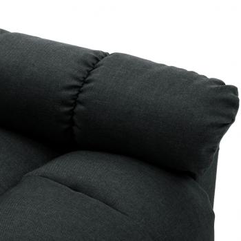 Relaxsessel Dunkelgrau Stoff