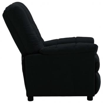 Relaxsessel Schwarz Stoff