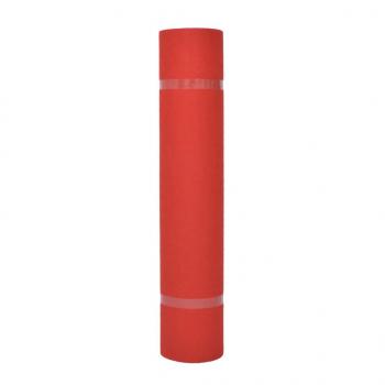 Messeteppich Glatt 1x24 m Rot