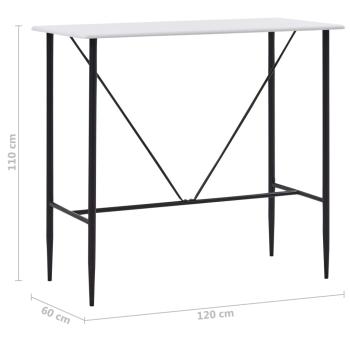 5-tlg. Bar-Set Stoff Schwarz
