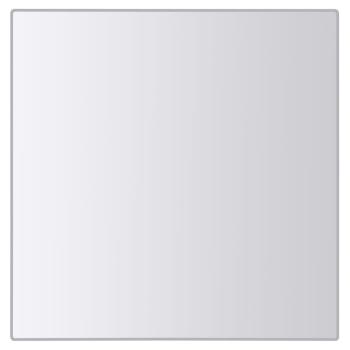 48-tlg. Spiegelfliesen-Set Quadratisch Glas