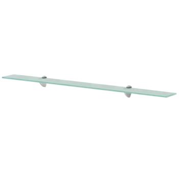 Schweberegale 2 Stk. Glas 100x10 cm 8 mm