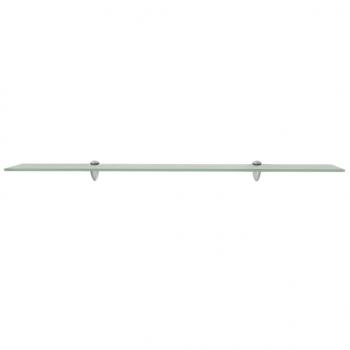 Schweberegale 2 Stk. Glas 100x10 cm 8 mm