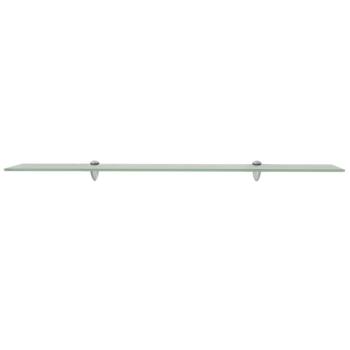 Schweberegale 2 Stk. Glas 100x10 cm 8 mm