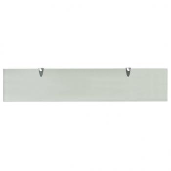 Schweberegale 2 Stk. Glas 100x20 cm 8 mm