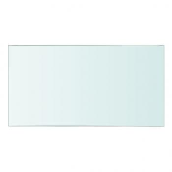 Regalböden 2 Stk. Glas Transparent 30x12 cm