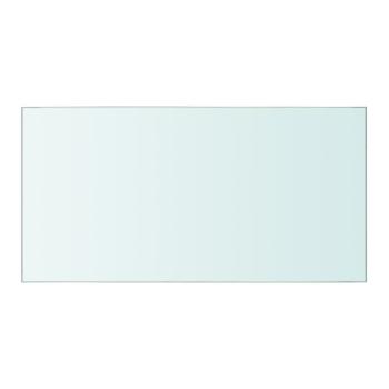 Regalböden 2 Stk. Glas Transparent 40x20 cm