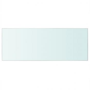 Regalböden 2 Stk. Glas Transparent 60x25 cm