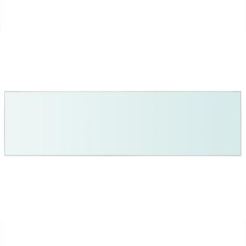 Regalböden 2 Stk. Glas Transparent 90x25 cm
