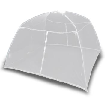 ARDEBO.de - Campingzelt 200×180×150 cm Fiberglas Weiß