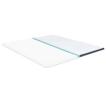 Boxspringbett Dunkelgrau Stoff 200x200 cm