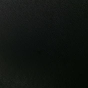 Drehbarer Bürostuhl Schwarz Bugholz und Kunstleder