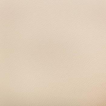 Drehbarer Bürostuhl Creme Bugholz und Kunstleder