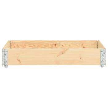 Hochbeet 80x120 cm Kiefer Massivholz