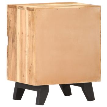 ARDEBO.de - Nachttisch 40x30x51 cm Akazie Massivholz