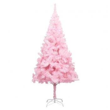 ARDEBO.de - Künstlicher Weihnachtsbaum mit Ständer Rosa 180 cm PVC